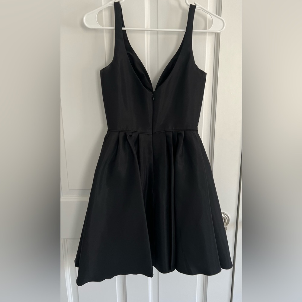 Sherri Hill Black Mini Dress - Picture 5 of 12